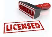 Licensed Stamp